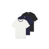 Men's Pima Cotton Crew Neck T-Shirt 3-Pack