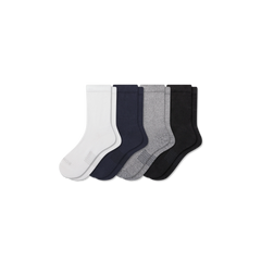 Men's Modern Rib Half Calf Sock 4-Pack