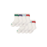 Youth Vintage Stripes Calf Sock 8-Pack