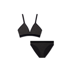 Women's Seamless Triangle Bralette + Bikini Pack