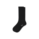 Men's Merino Cashmere Blend Fine Rib Calf Socks