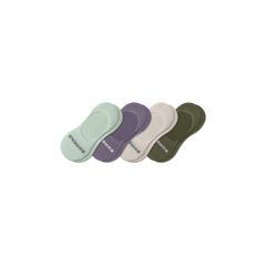 Women's Mid-Cut Cushioned No Show Sock 4-Pack