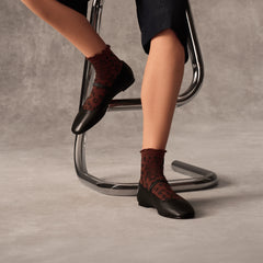 Women's Ruffle Rib Quarter Sock 4-Pack
