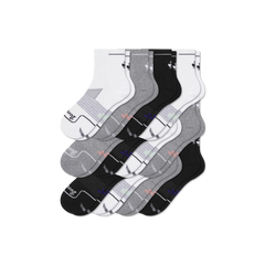 Men's Run Quarter Sock 12-Pack
