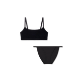 Women’s Super Soft Scoop Bralette + String Bikini Pack