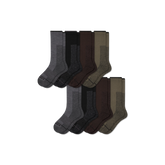 Women's Ultra Strong Merino Blend Calf Sock 8-Pack