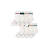 Women's Vintage Stripes Half Calf Sock 8-Pack