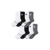 Men's All Sport Half Calf Sock 8-Pack