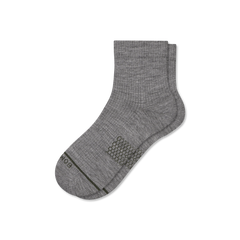 Men's Merino Wool Blend Modern Rib Quarter Socks