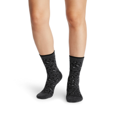 Women's Merino Wool Blend Half Calf Socks