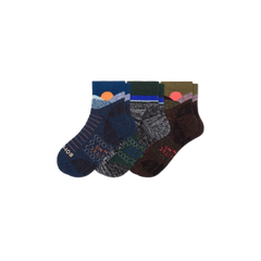 Men's Hiking Quarter Sock 3-Pack