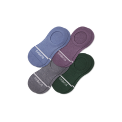 Women's Lightweight Merino Wool Blend No Show Sock 4-Pack
