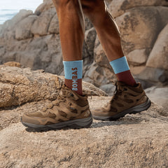 Men's Merino Wool Blend Hiking Calf Socks