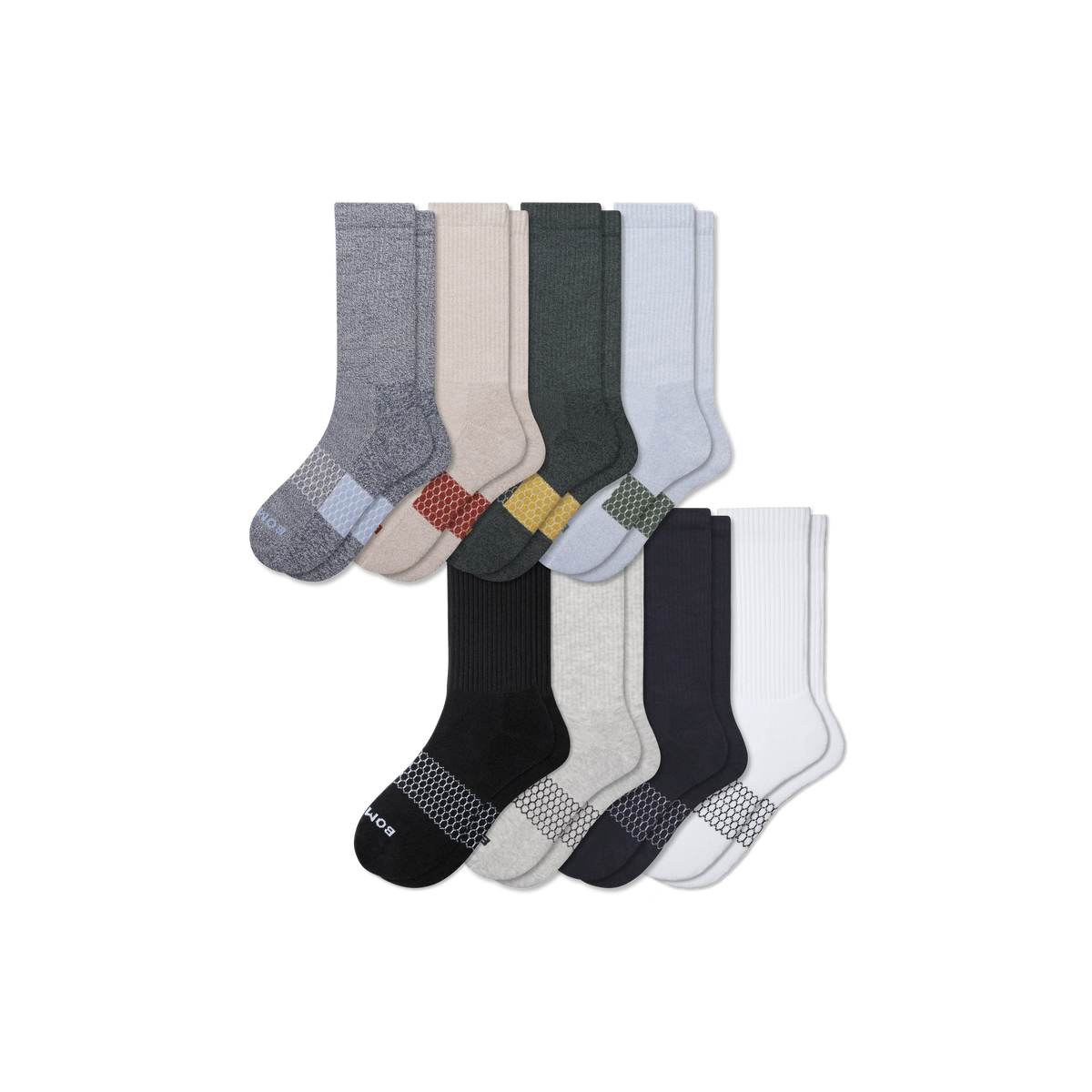 Men's Calf Sock 8-Pack