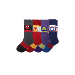 Marvel | Bombas Adult Calf Sock 4-Pack