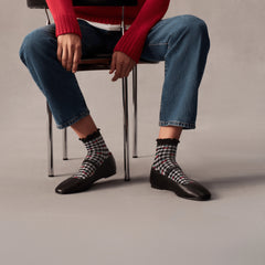 Women's Ruffle Rib Quarter Socks