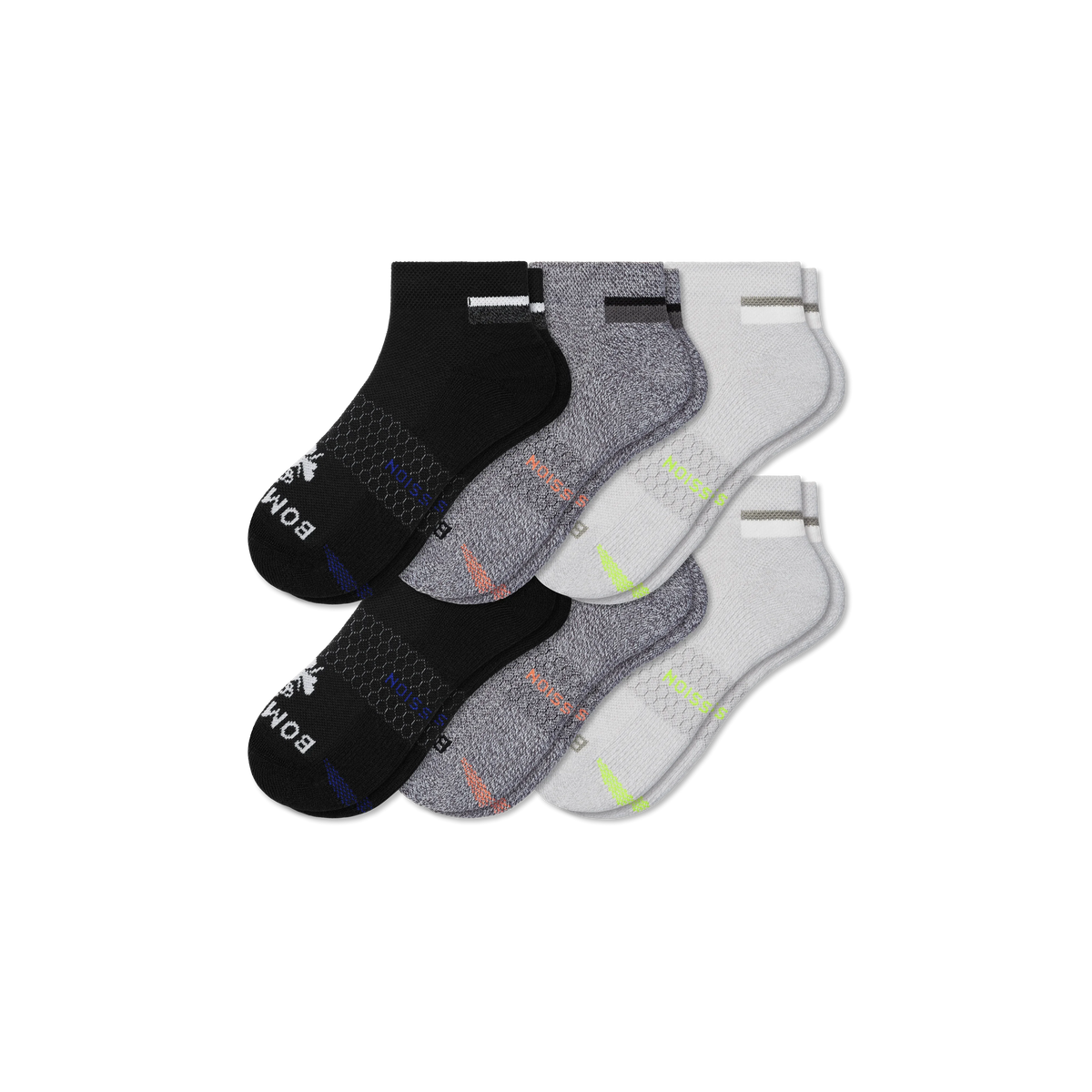 Men's Performance Compression Ankle Sock 6-Pack