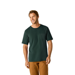 Men’s Premium Weight Pocket Crew Neck T-Shirt
