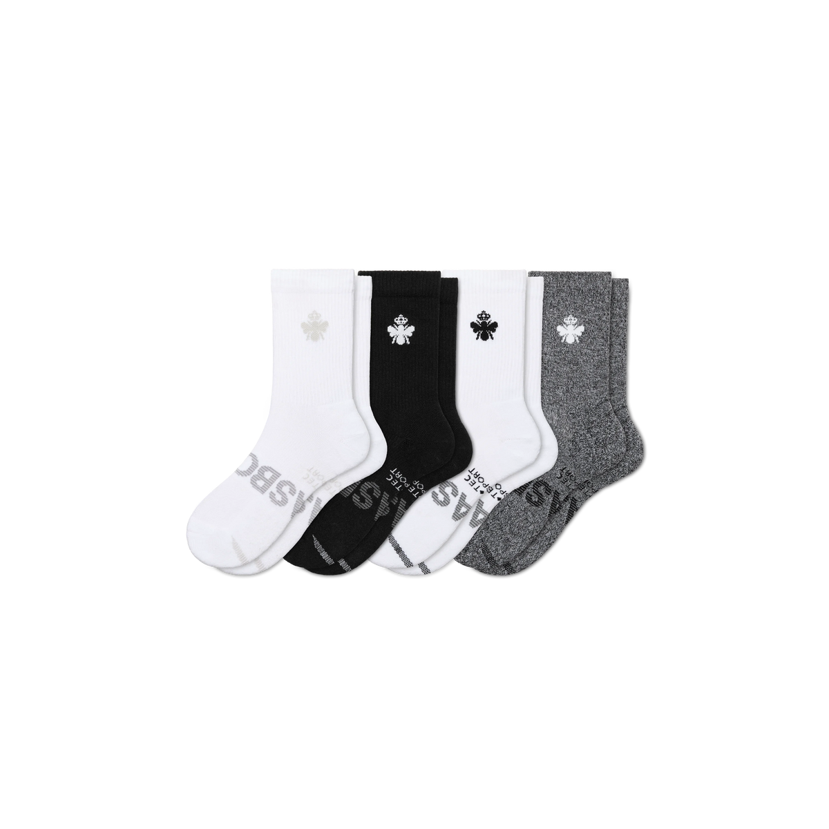 Women's All Sport Half Calf Sock 4-Pack