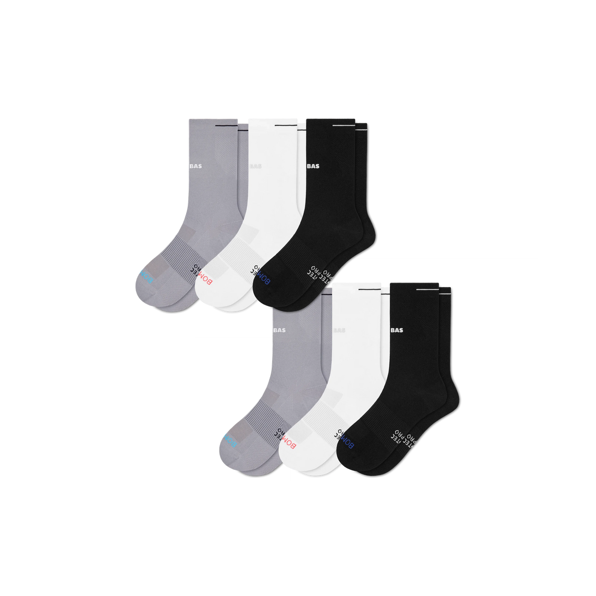 Men's RunPro Half Calf Sock 6-Pack