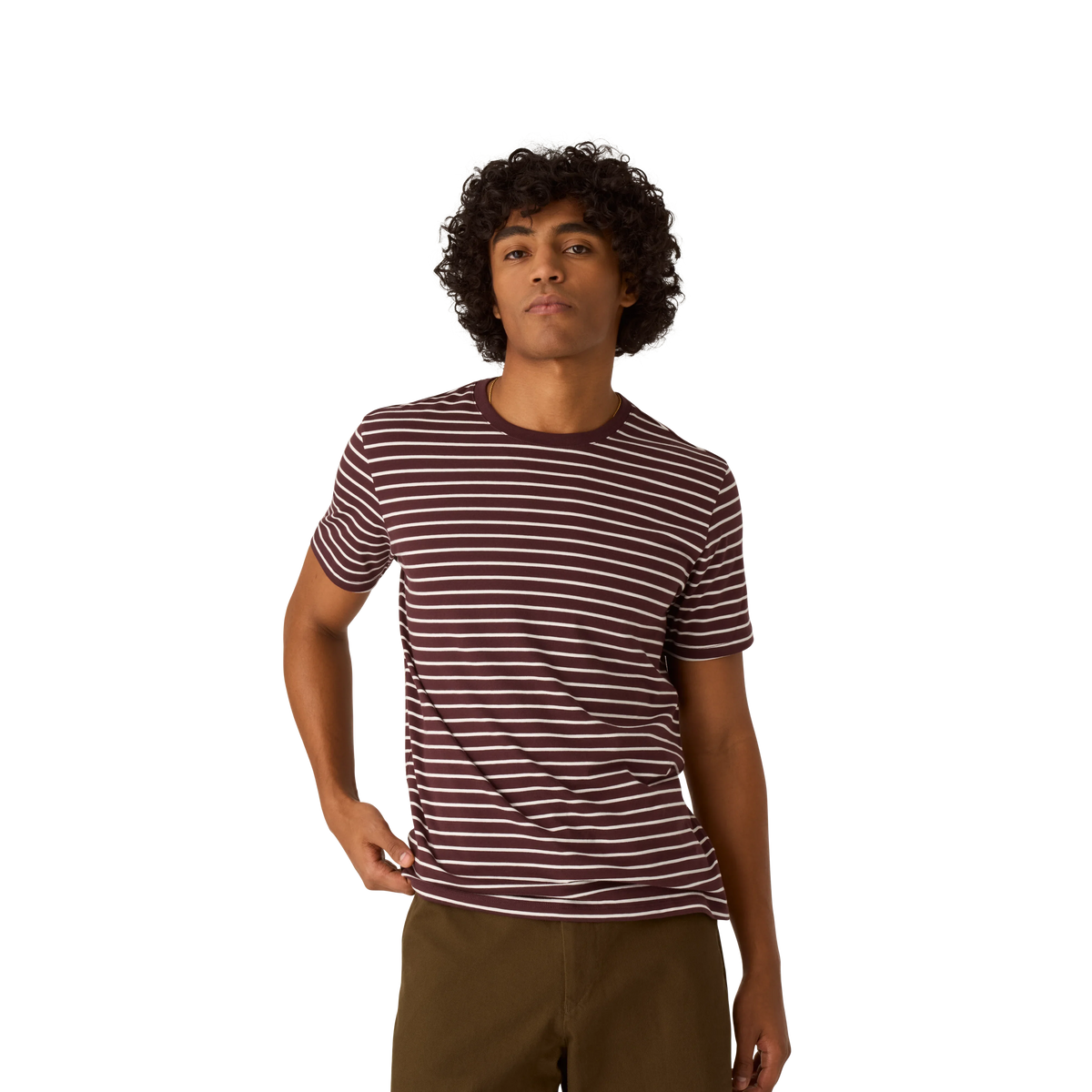 Men's Pima Cotton Crew Neck T-Shirt
