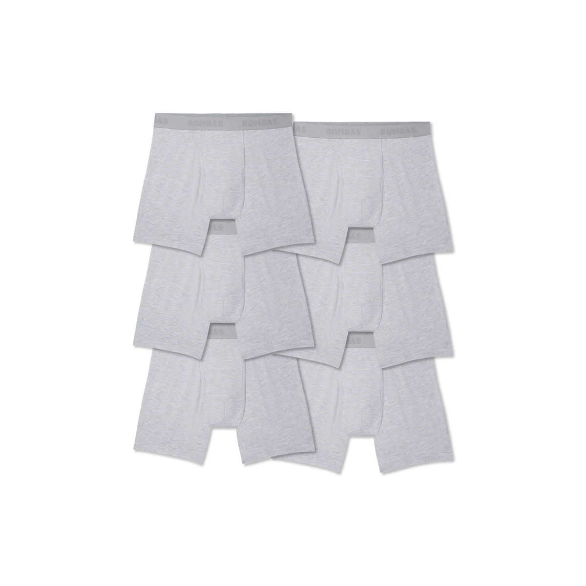Men's Cotton Modal Blend Boxer Brief 6" 6-Pack