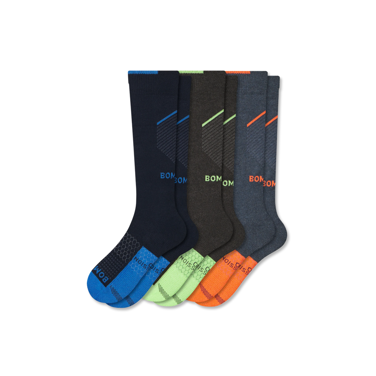Men's Medical Grade Compression Knee High Sock 3-Pack (20-30mmHg)