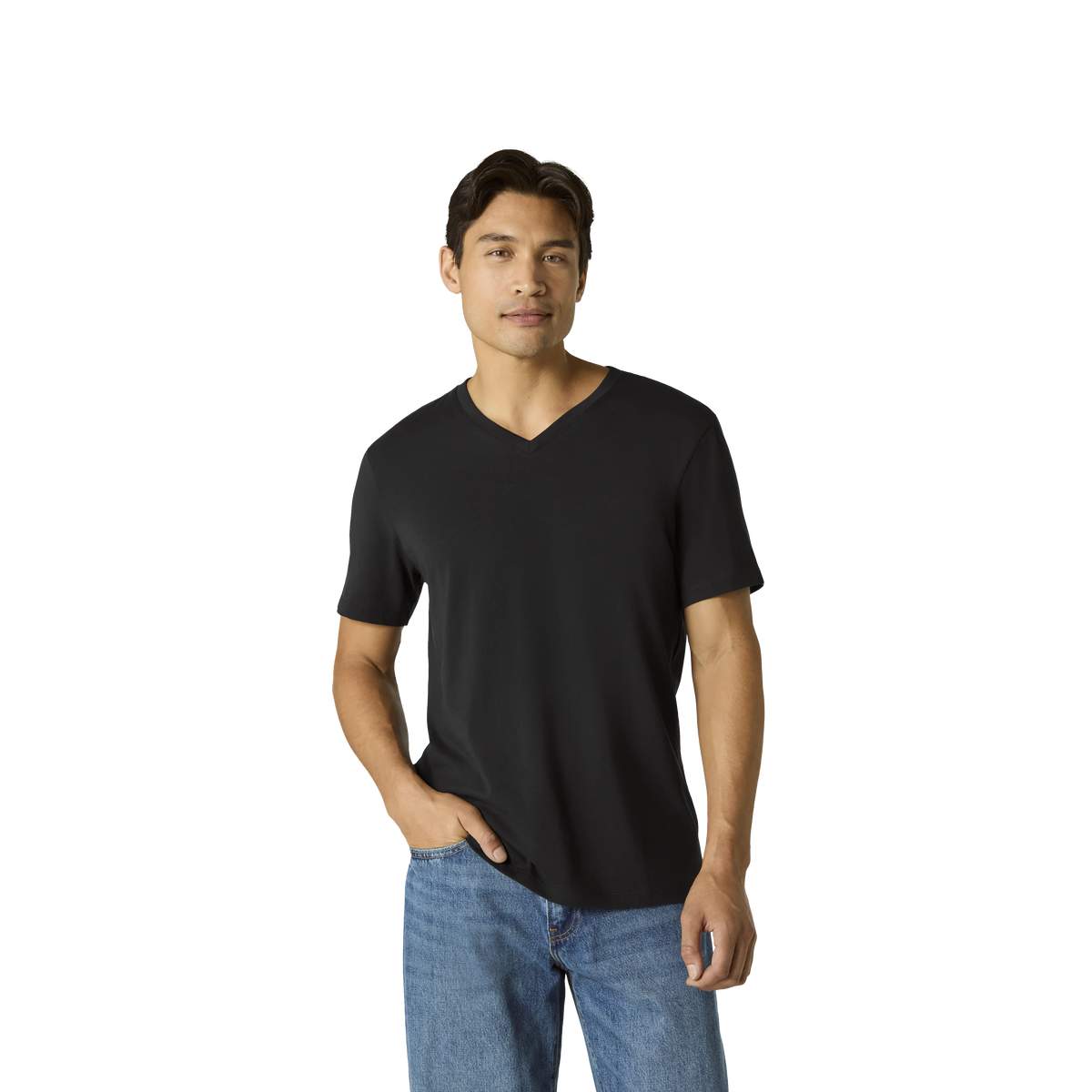 Men's Pima Cotton V-Neck T-Shirt