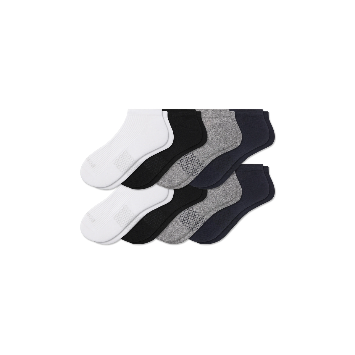 Men's Modern Rib Ankle Sock 8-Pack