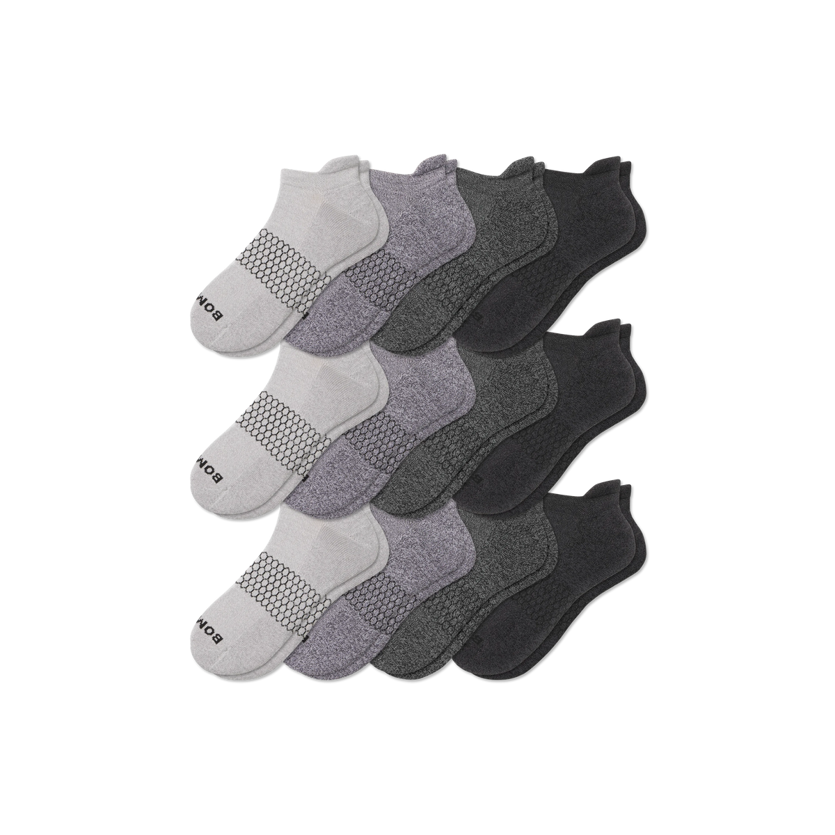 Men's Marl Ankle Sock 12-Pack