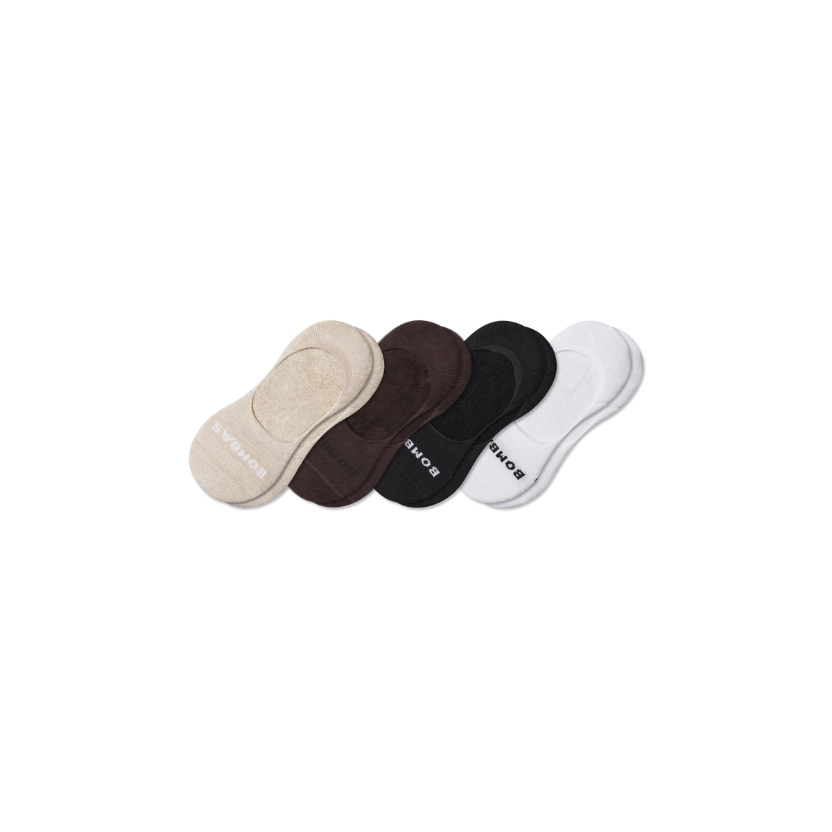 Women's Mid-Cut Cushioned No Show Sock 4-Pack