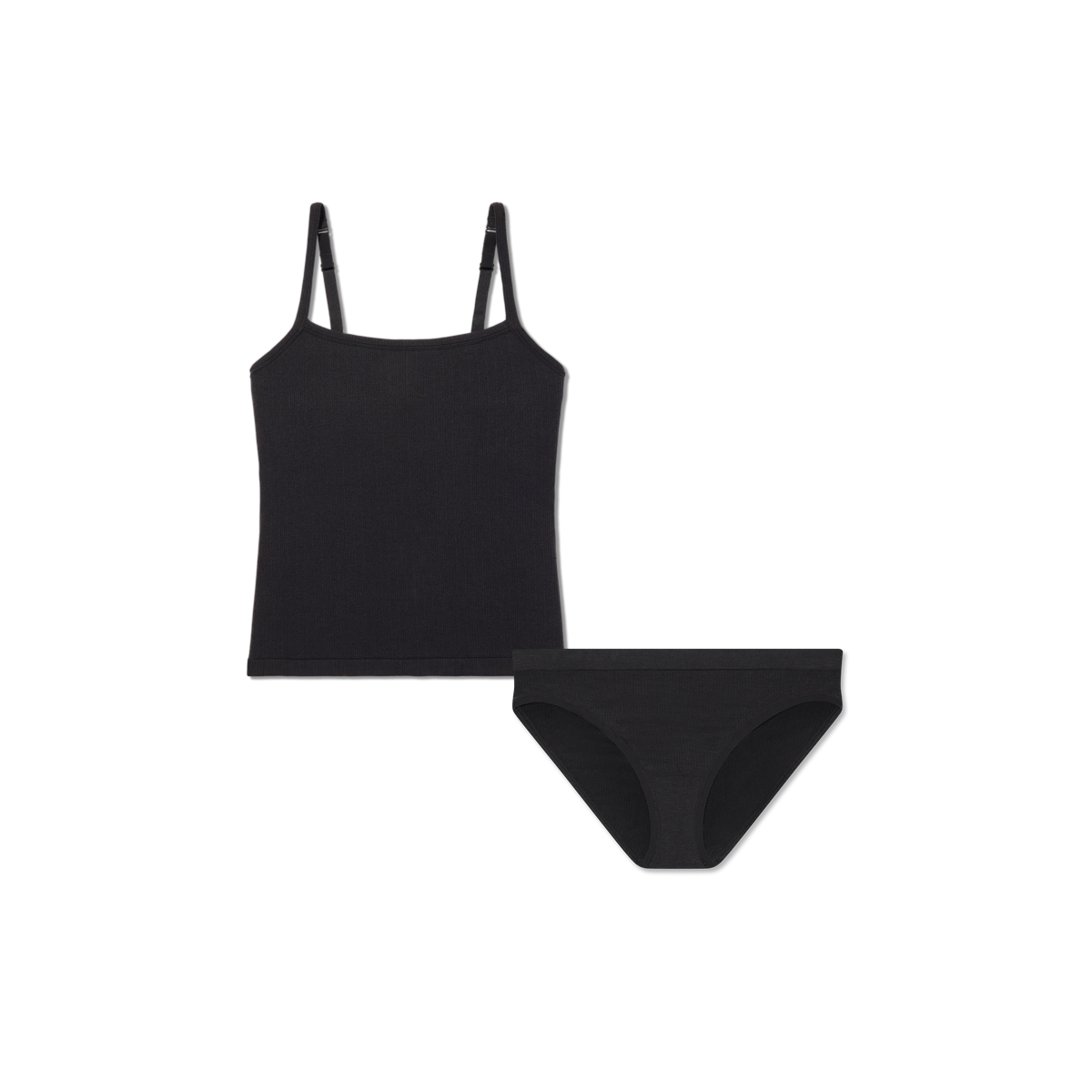 Women's Built-In Bra Seamless Cami + Bikini Pack