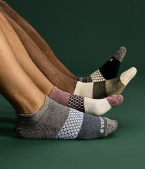 Men’s Tri-Block Ankle Sock 6-pack