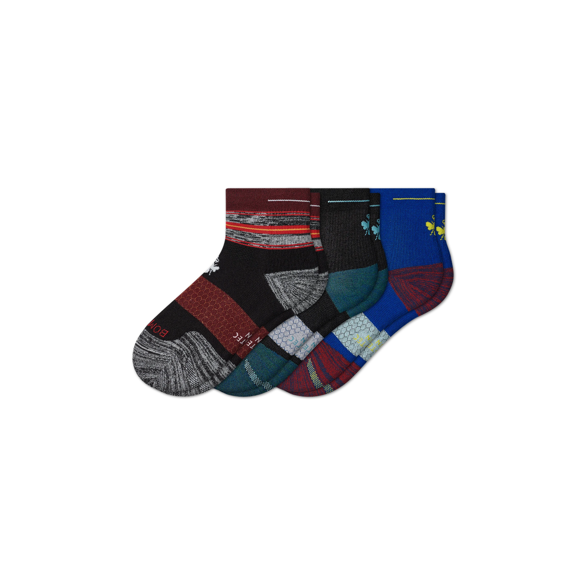 Men's Run Quarter Sock 3-Pack