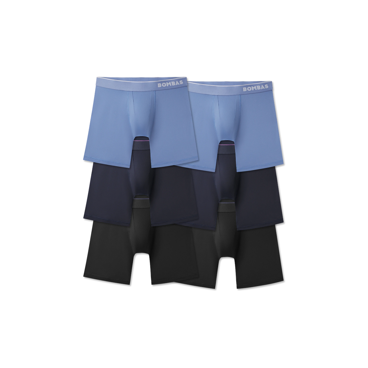 Men's Sport Flyless Boxer Brief 6-Pack