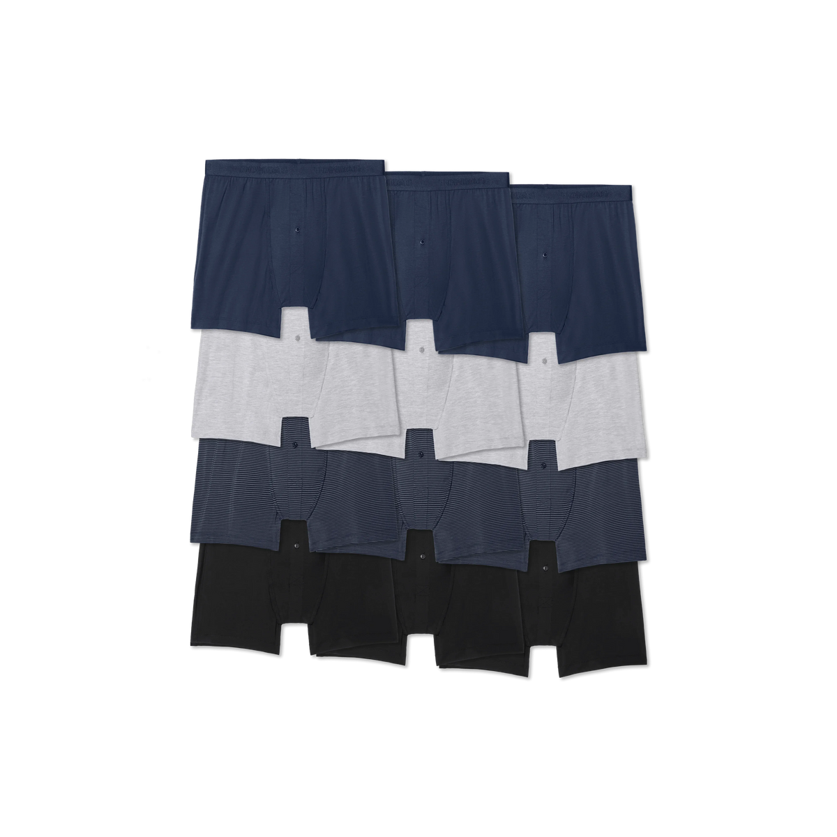 Men's Cotton Modal Blend Boxer 12-Pack