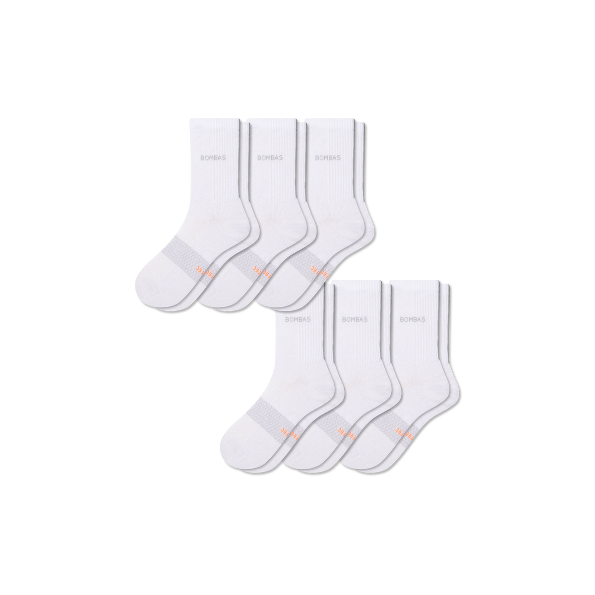 Women's UltraLite Sport Half Calf Sock 6-Pack