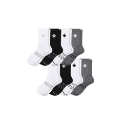 Men's All Sport Half Calf Sock 8-Pack